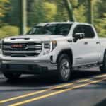 White 2026 GMC Sierra 1500 for sale near Champaign on a test drive