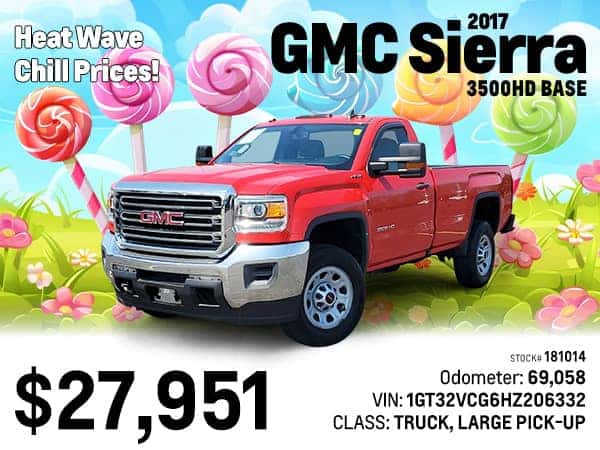 2017 GMC Sierra 3500HD Base