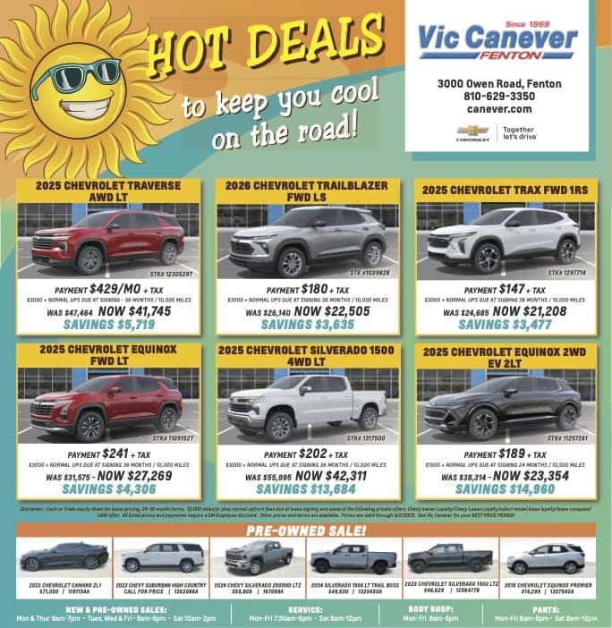 Vic Canever Weekly Ad