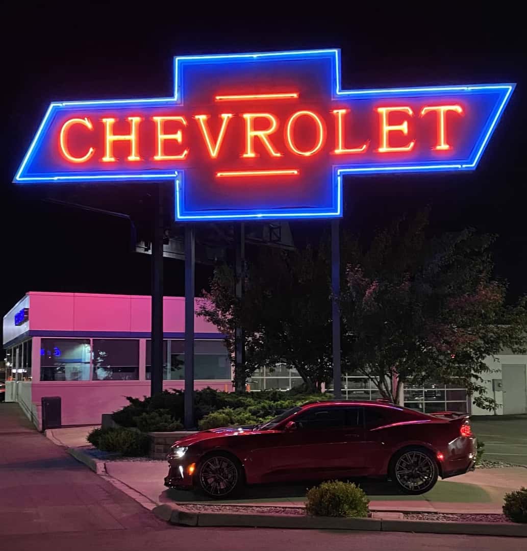 Chevrolet sign