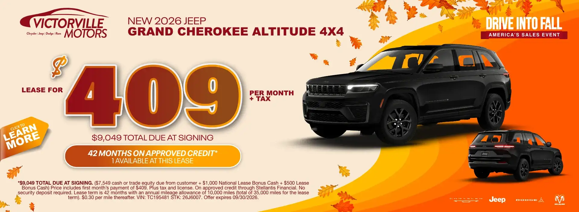 Grand Cherokee Lease