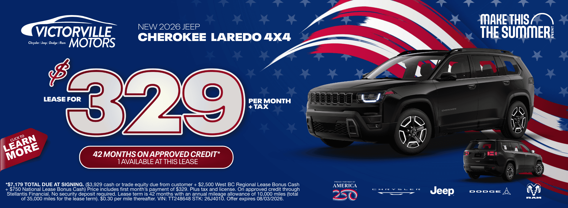 Cherokee Lease