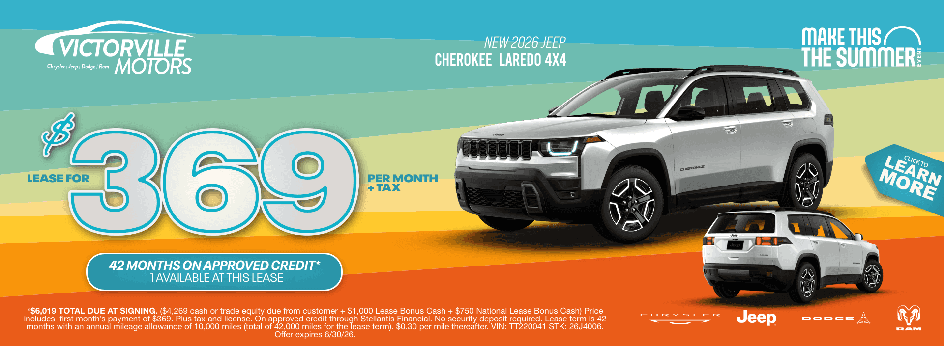 Cherokee Lease