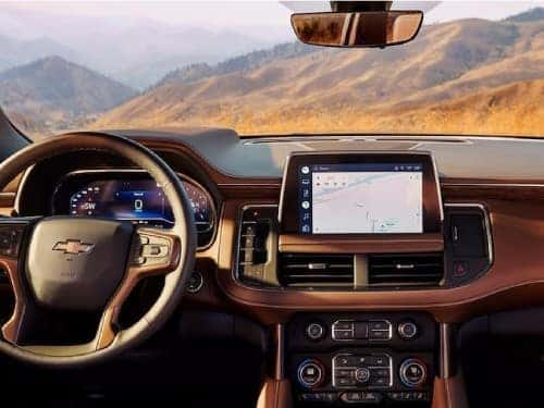 2023 Chevrolet Suburban view of dash area