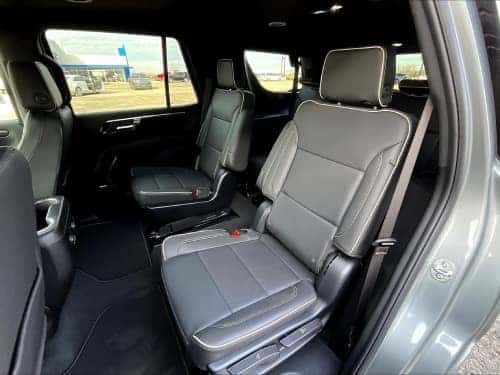 2025 Chevrolet Tahoe back seat