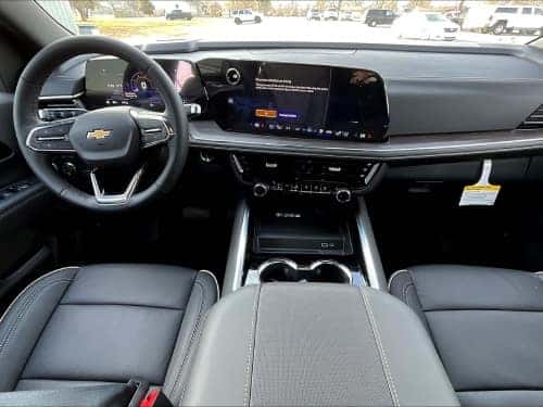2025 Chevrolet Tahoe view of dash