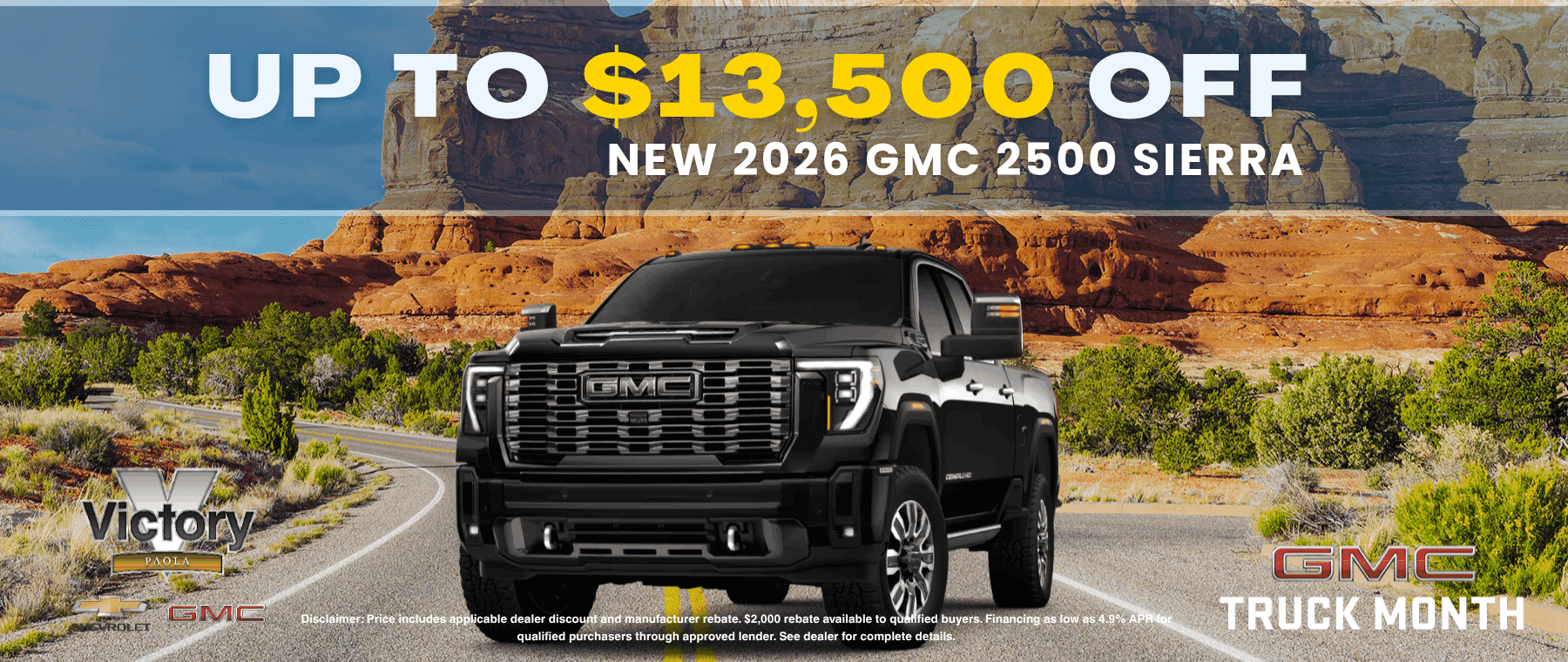Up to $13,500 off 6-1-2026