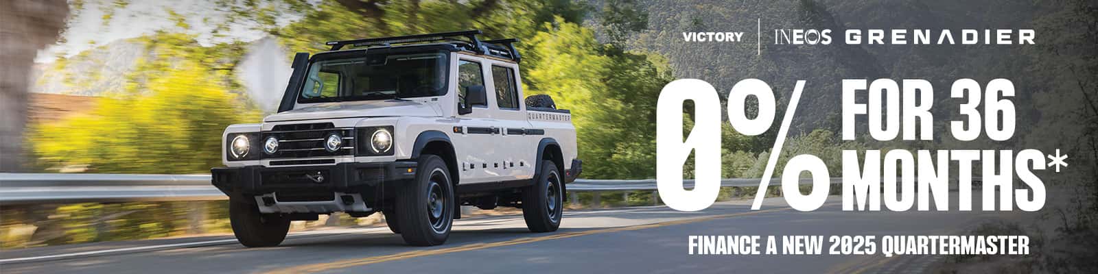 2025 INEOS Grenadier Quartermaster 0% APR