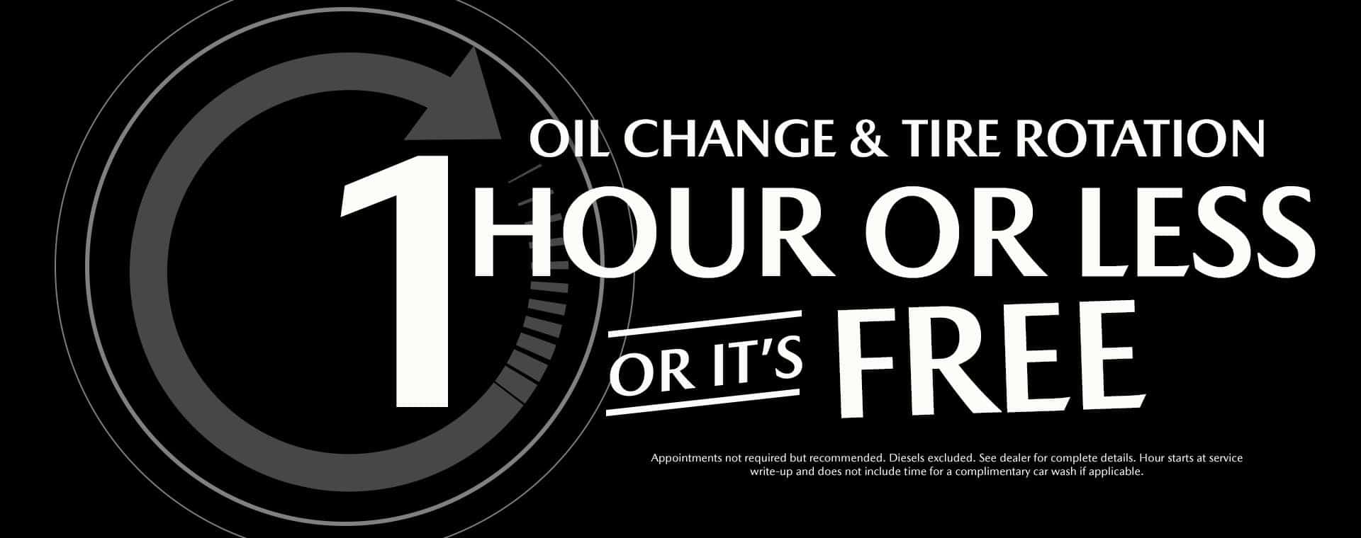 One Hour Oil Change