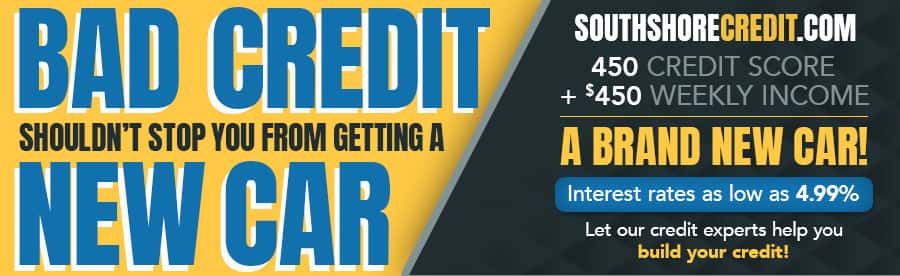 450 credit score + $450 a week = a brand new car