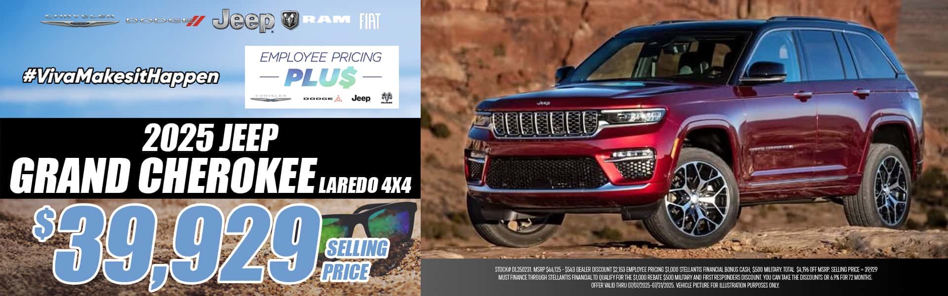 Viva Dodge Las Cruces July 2025 Cherokee Special