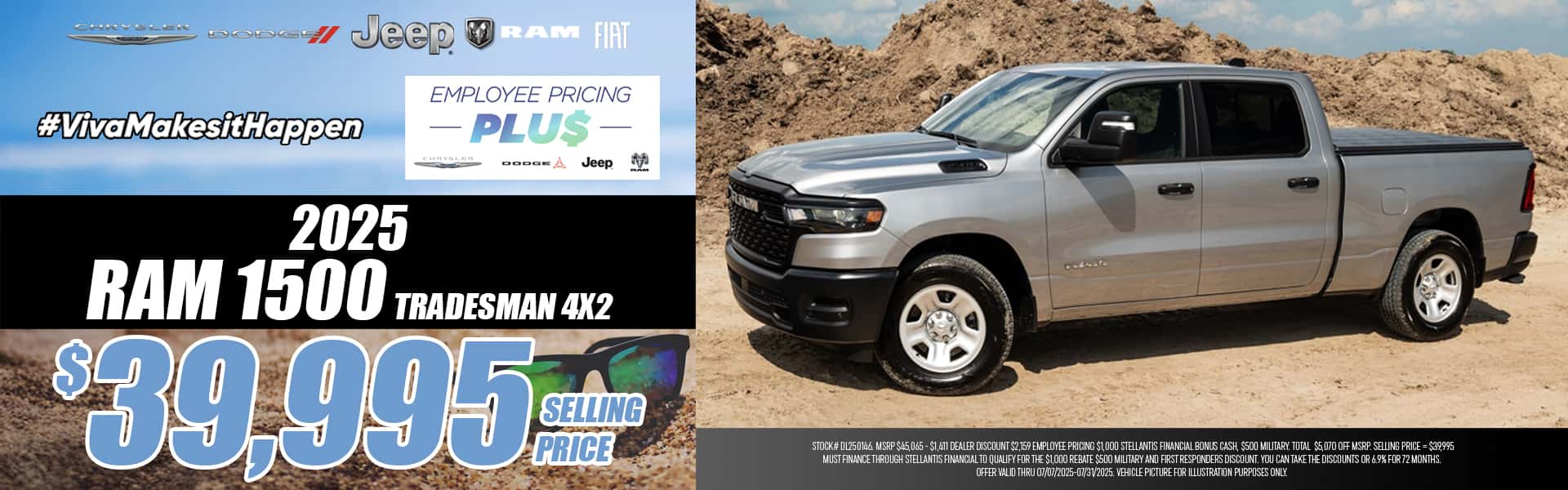 Viva Dodge Las Cruces July 2025 Ram 1500 Special