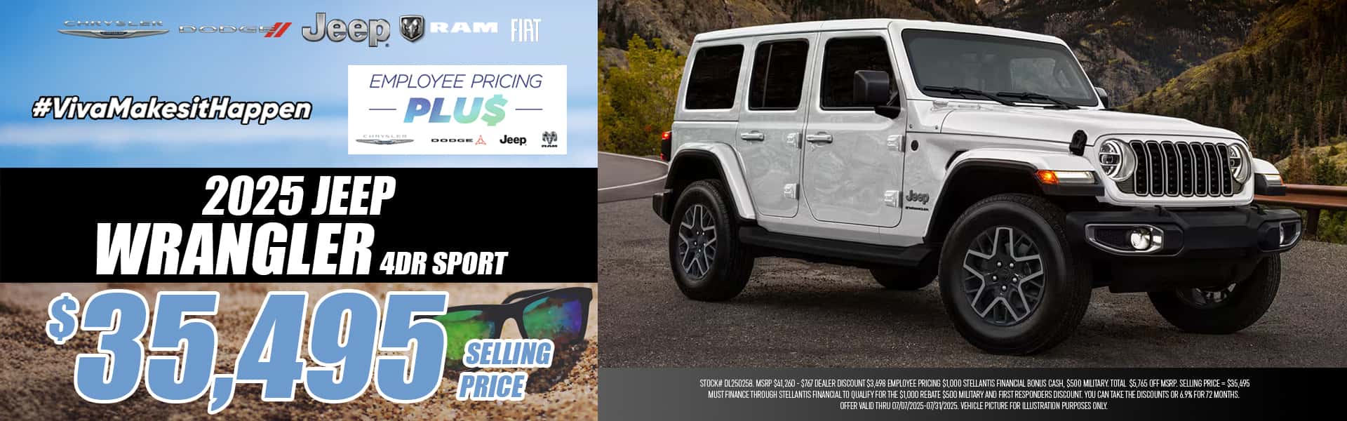 Viva Dodge Las Cruces July 2025 Wrangler Special