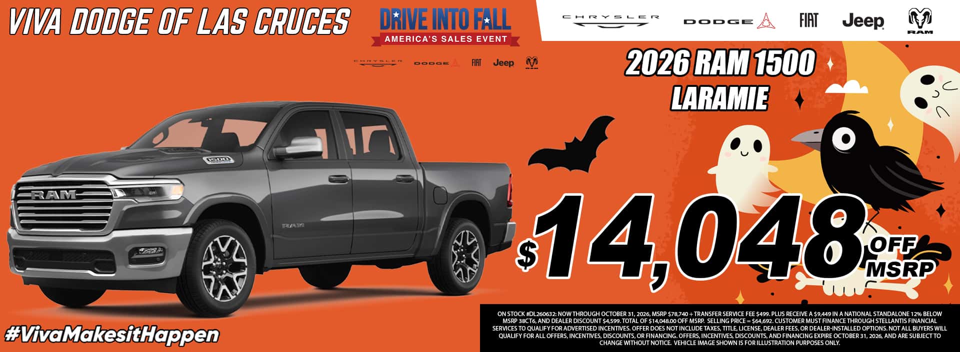 Viva Dodge Las Cruces October 2026 1500 Special