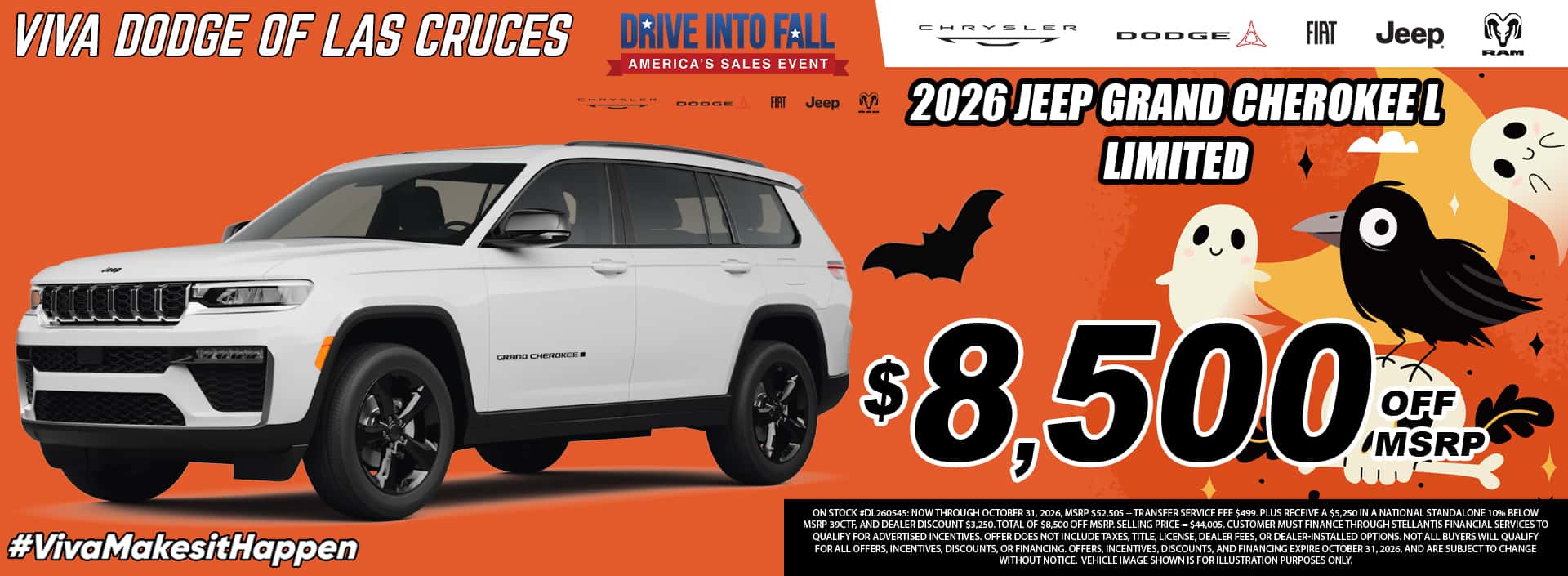 Viva Dodge Las Cruces October 2026 Grand Cherokee