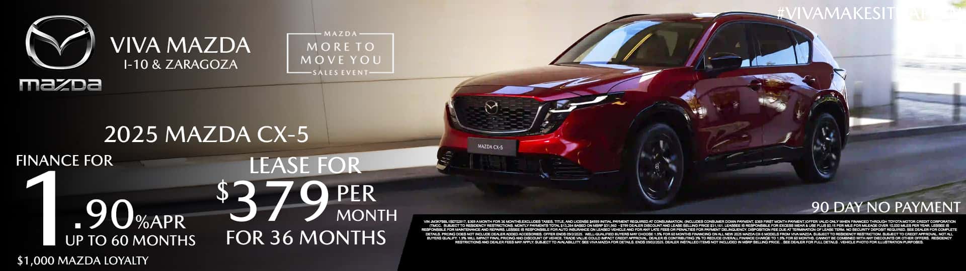 Viva Mazda August 2025 CX-5 Special