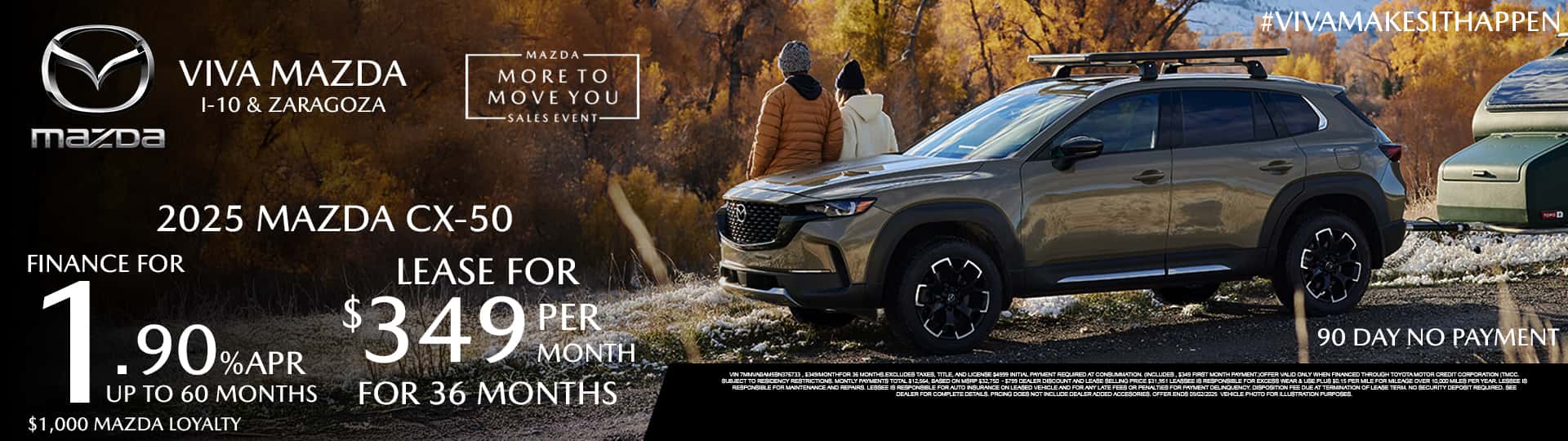 Viva Mazda August 2025 CX-50 Special
