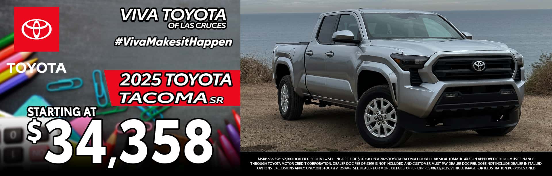 Viva Toyota August Tacoma Special