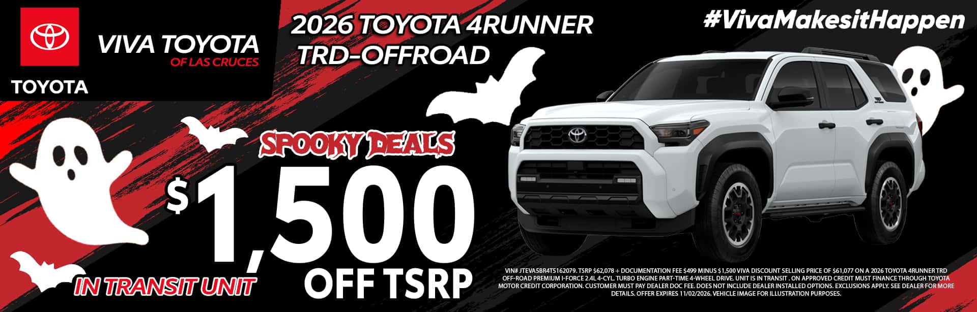Viva Toyota September 2026 4Runner Special