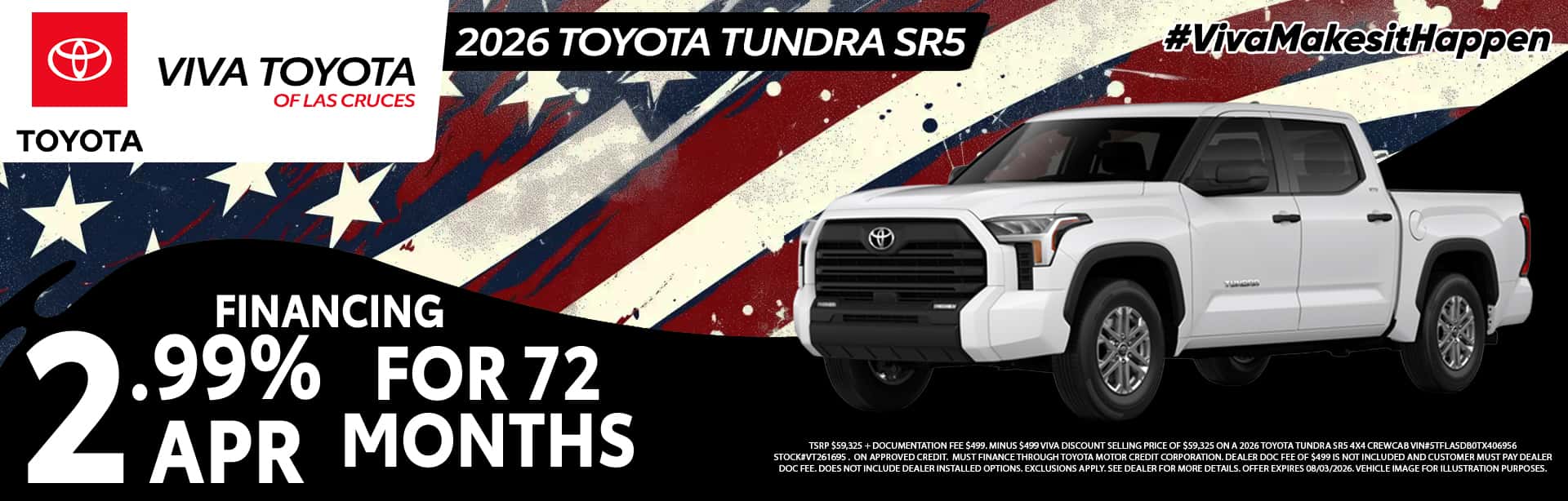 Viva Toyota Tundra July 2026 Offer
