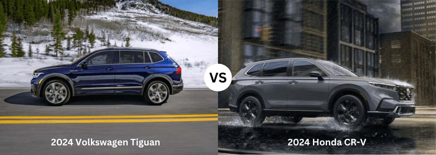 2024 Volkswagen Tiguan vs. 2024 Honda CR-V
