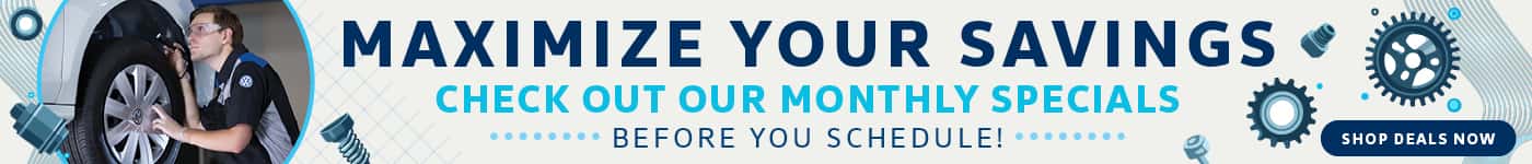 Maximize Your Savings! Check Out Our Monthly Specials – Desktop Scheduler Service Banner