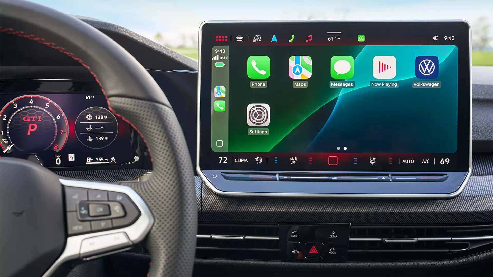 2026 Volkswagen Golf GTI tech and infotainment