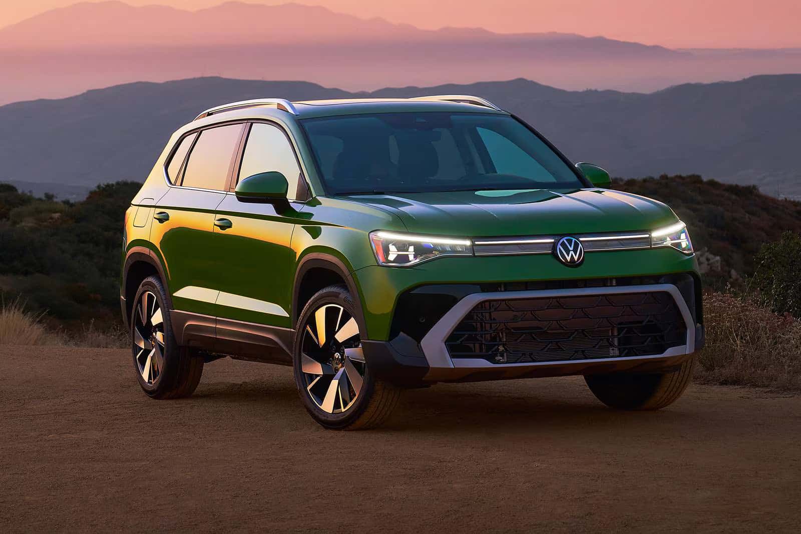 a new look at the exterior of the 2026 volkswagen taos