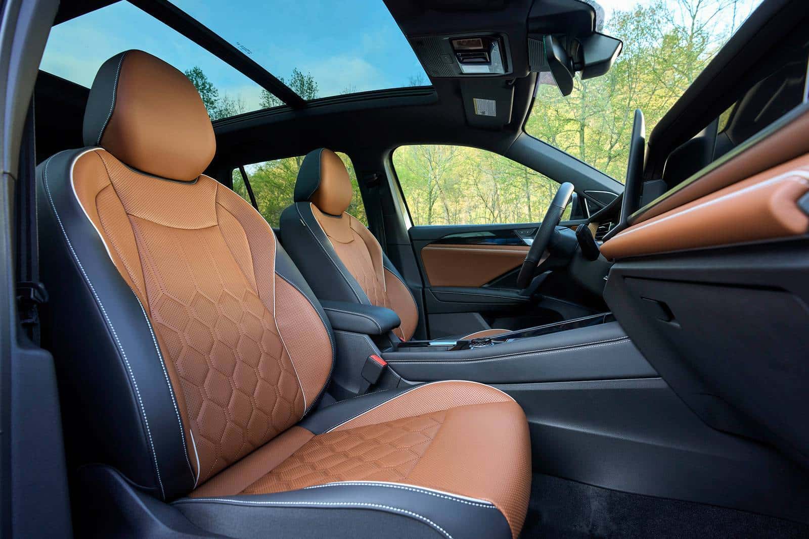 an interior view of the new 2026 volkswagen tiguan