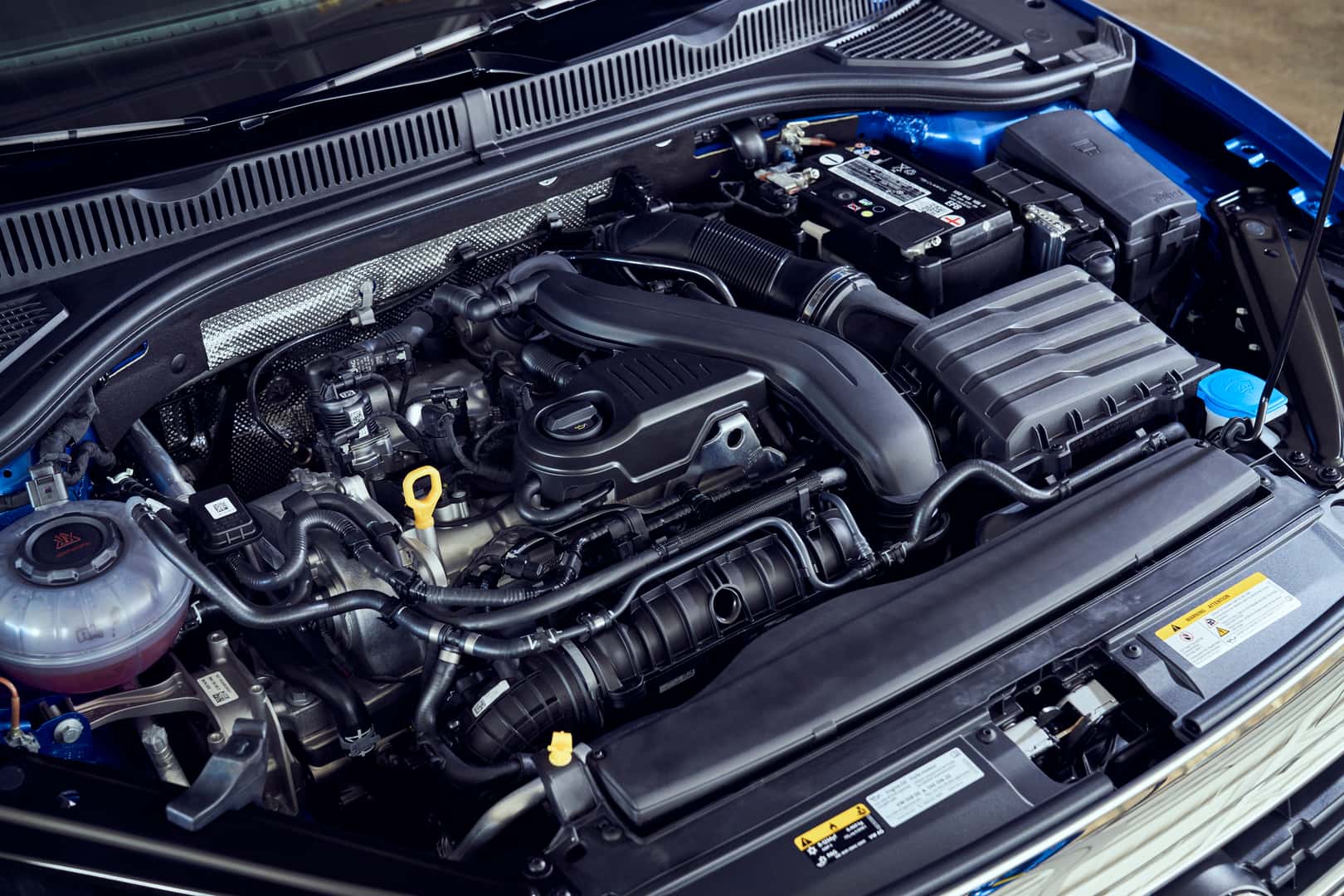 a look at the engine in the 2026 Volkswagen Jetta