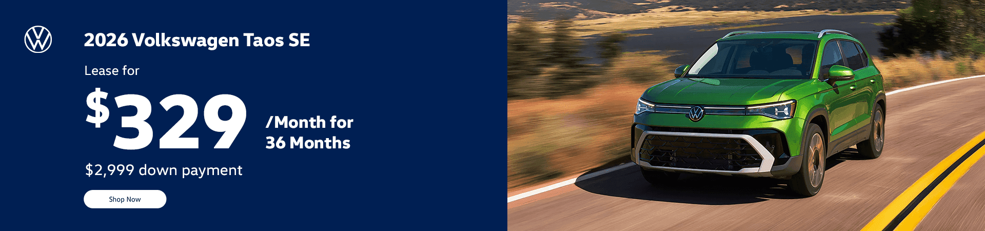 2026 Volkswagen Taos SE