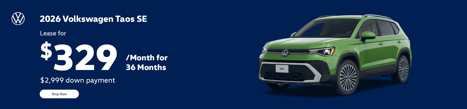 2026 Volkswagen Taos SE