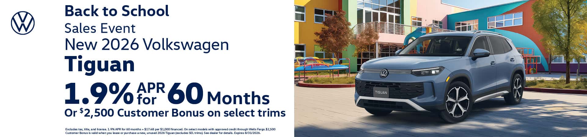 New 2026 Volkswagen Tiguan | Volkswagen Orland Park