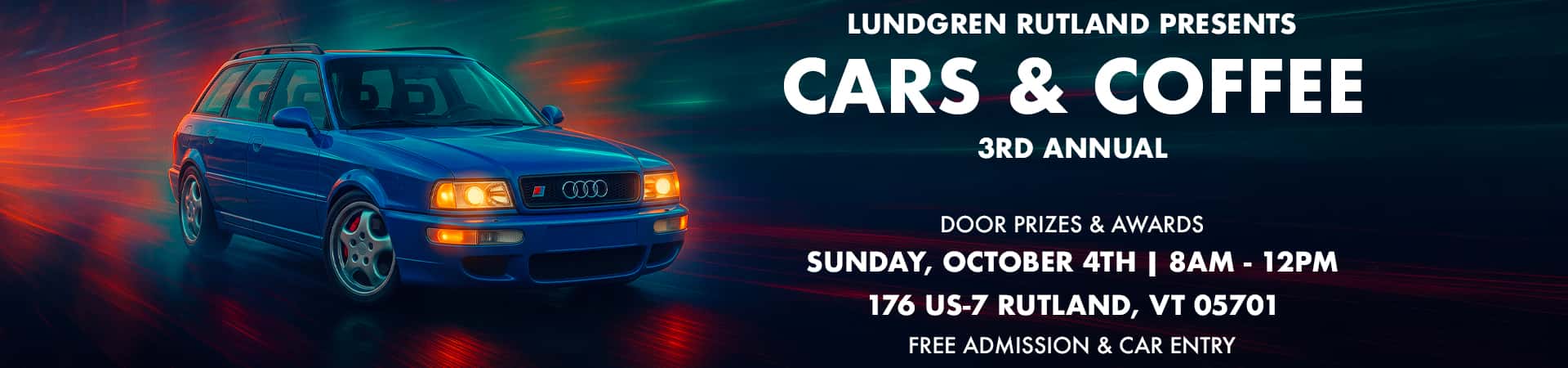Lundgren Rutland Cars and Coffee