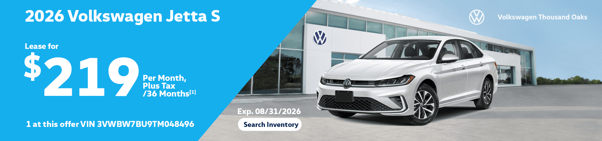 TO VW Aug 26 Banners Mobile 26 Jetta S