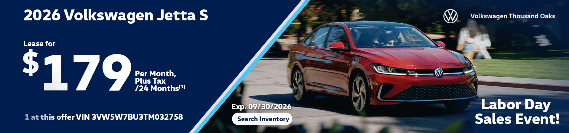 2026 VW Jetta S