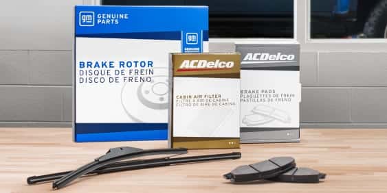 GM Genuine Parts and ACDelco parts