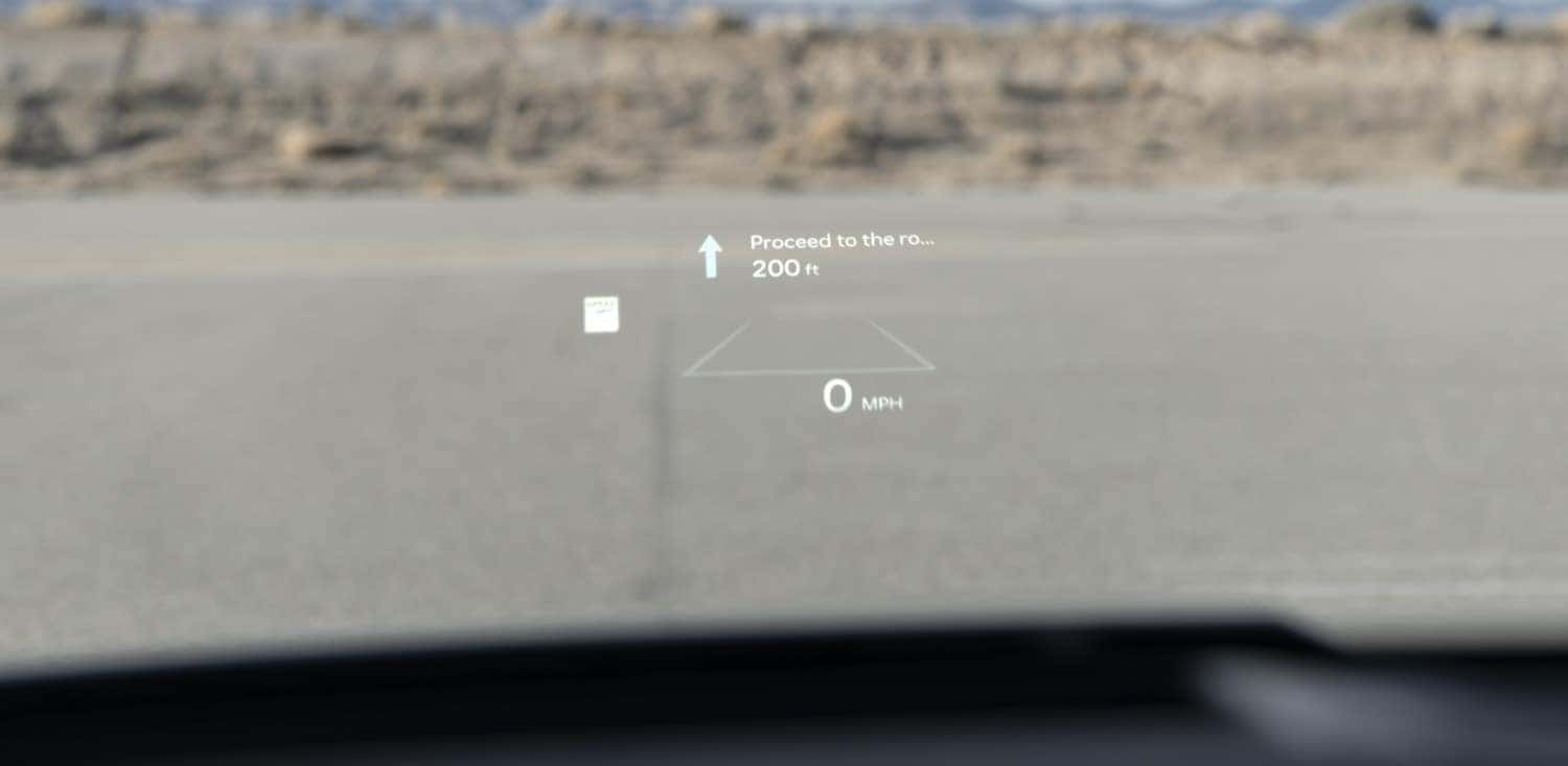 2025 Hyundai Tucson Heads Up Display
