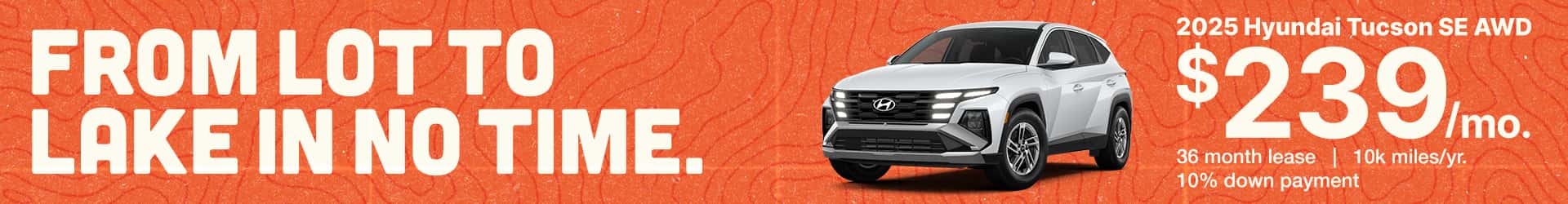 Tucson Lease and APR Specials