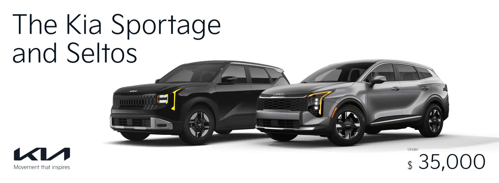 Brand new SUVs under 35k