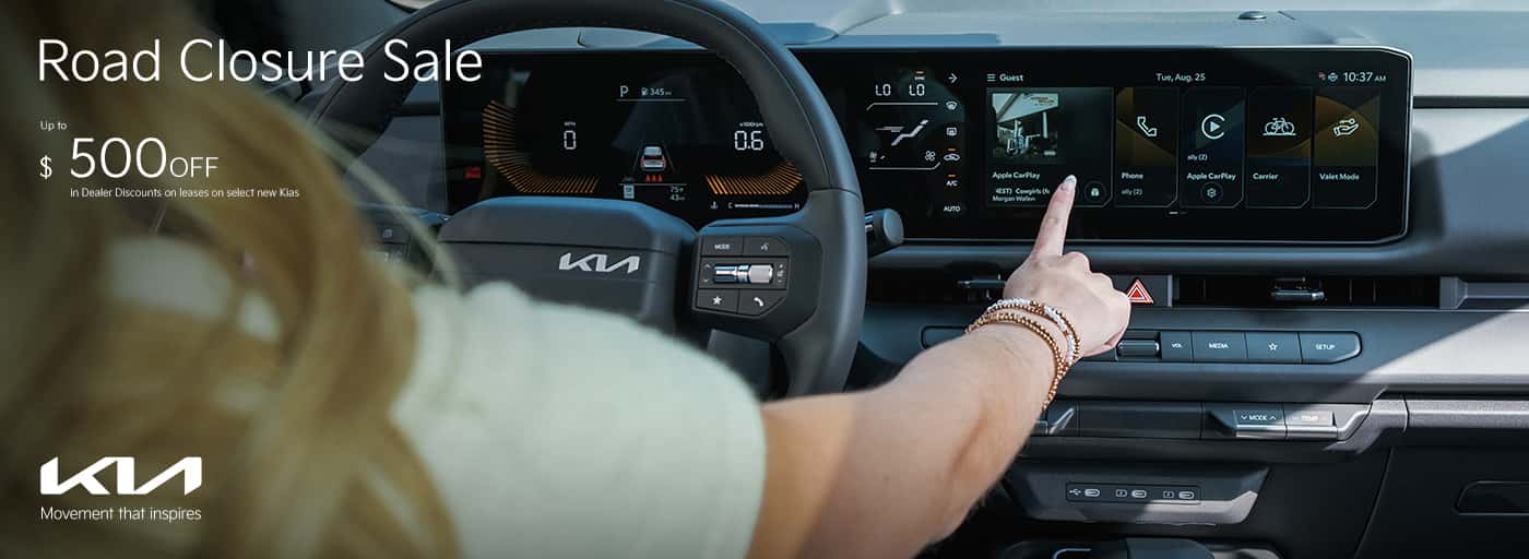 Up to $500 off the online price of select new vehicles