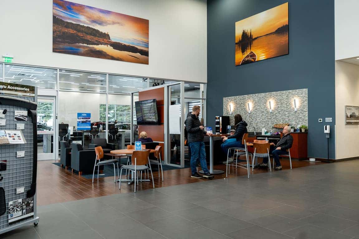 Walser Subaru dealership service bay