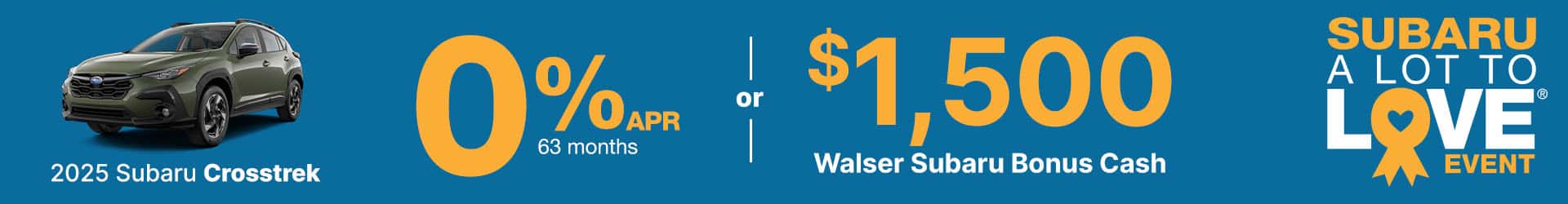 0% APR or $1,500 Bonus Cash