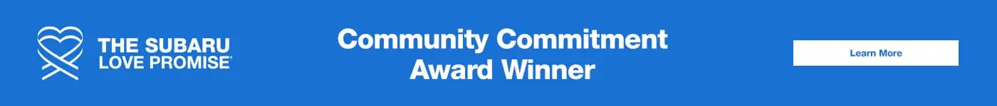 Walser Subaru St. Paul is a Subaru Love Promise Community Commitment Award winner for our dedication to Saint Paul and the surrounding communities!