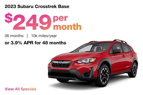 2023 Subaru Crosstrek special offer