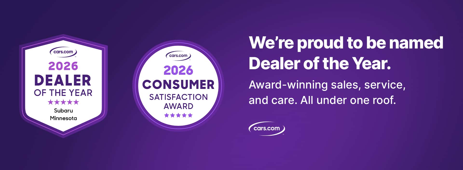 Walser Subaru St. Paul Named 2026 Cars.com Dealer of the Year in Minnesota