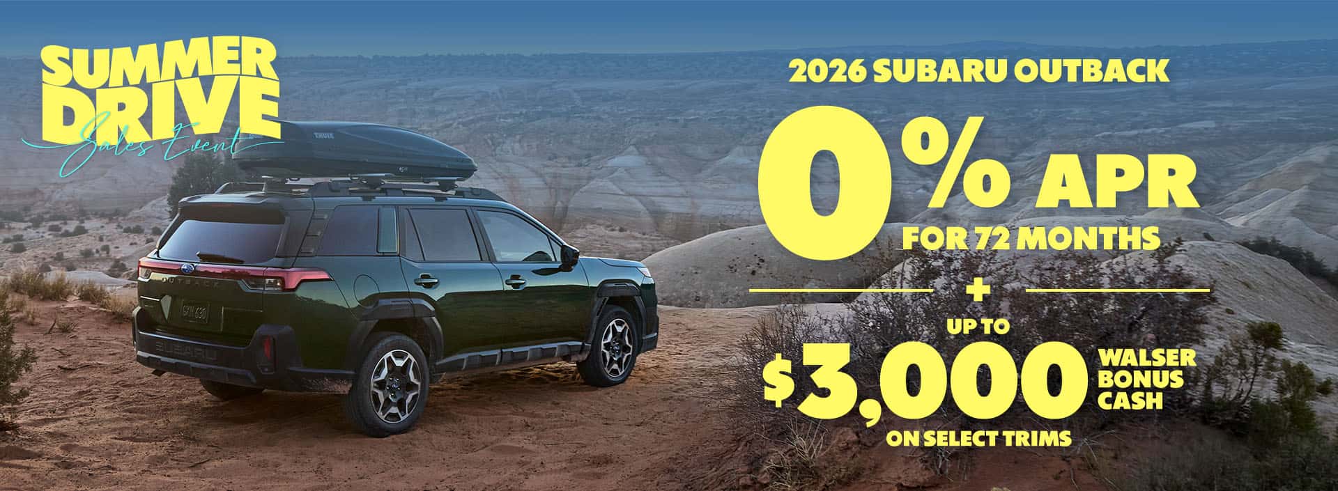Summer Drive Offer