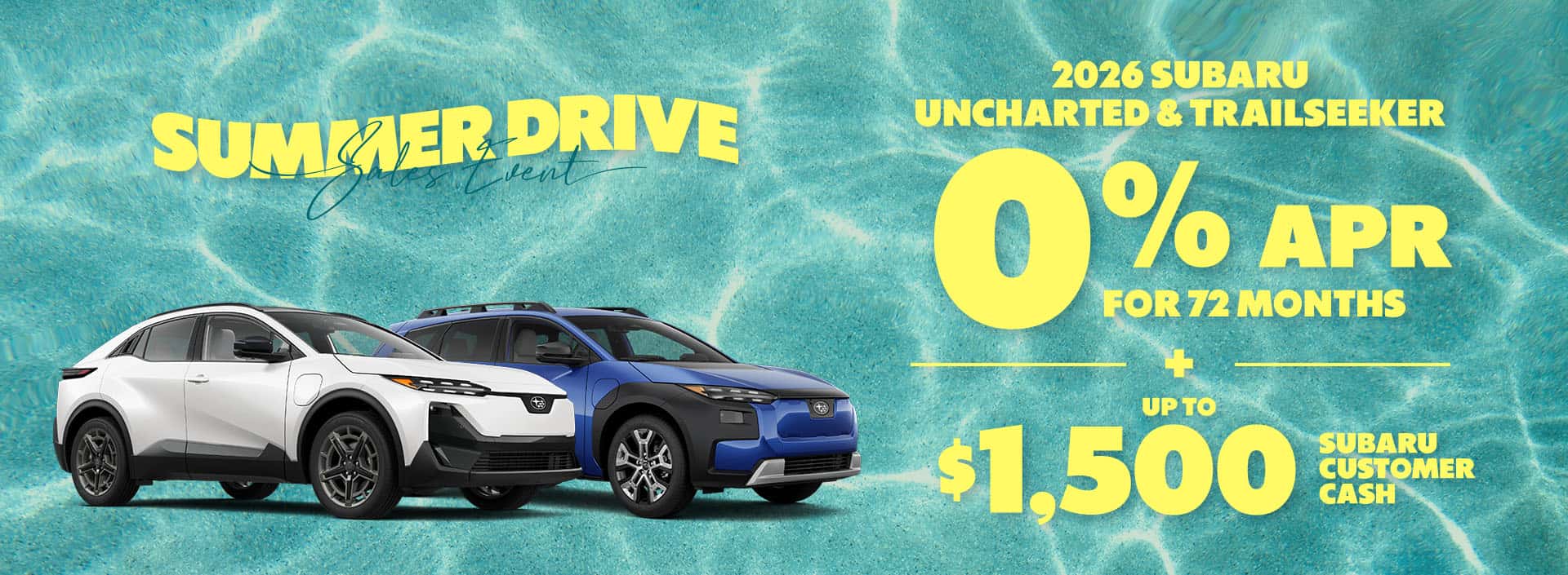 Summer Drive Offer