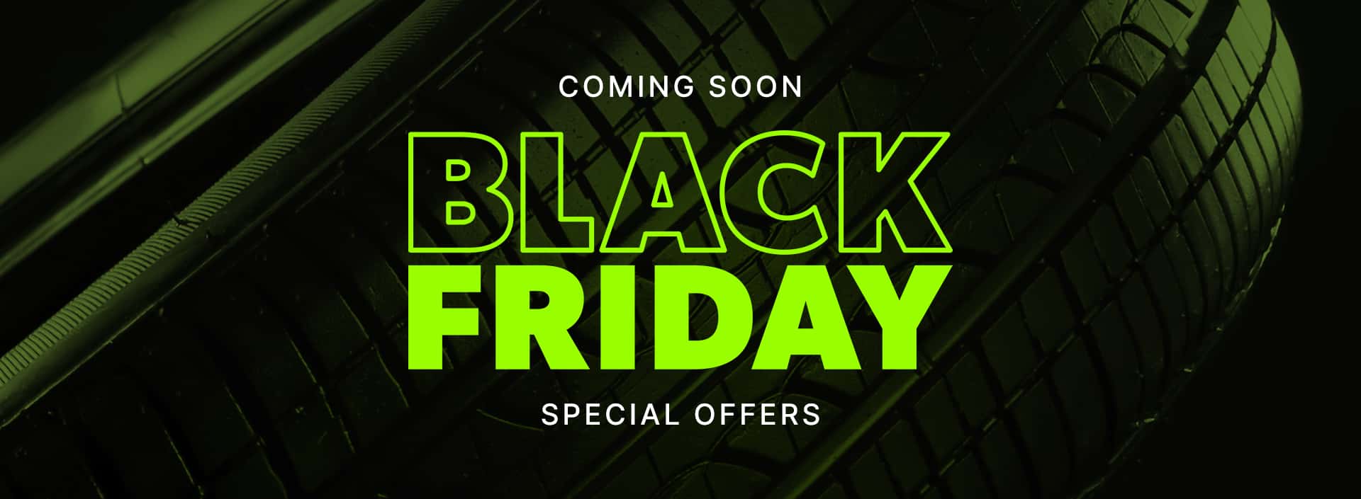 Get ready for some special offers for Black Friday!