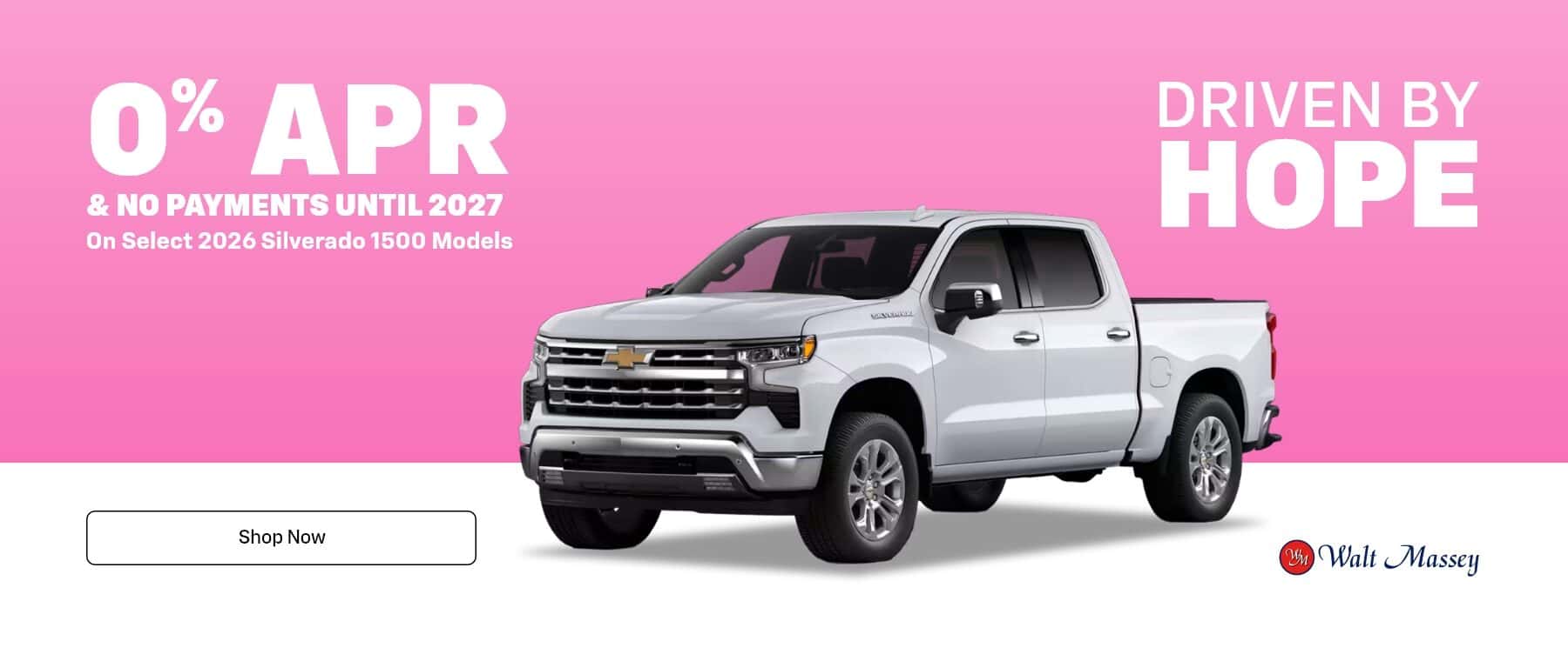 Driven by Hope October 2026 Offer